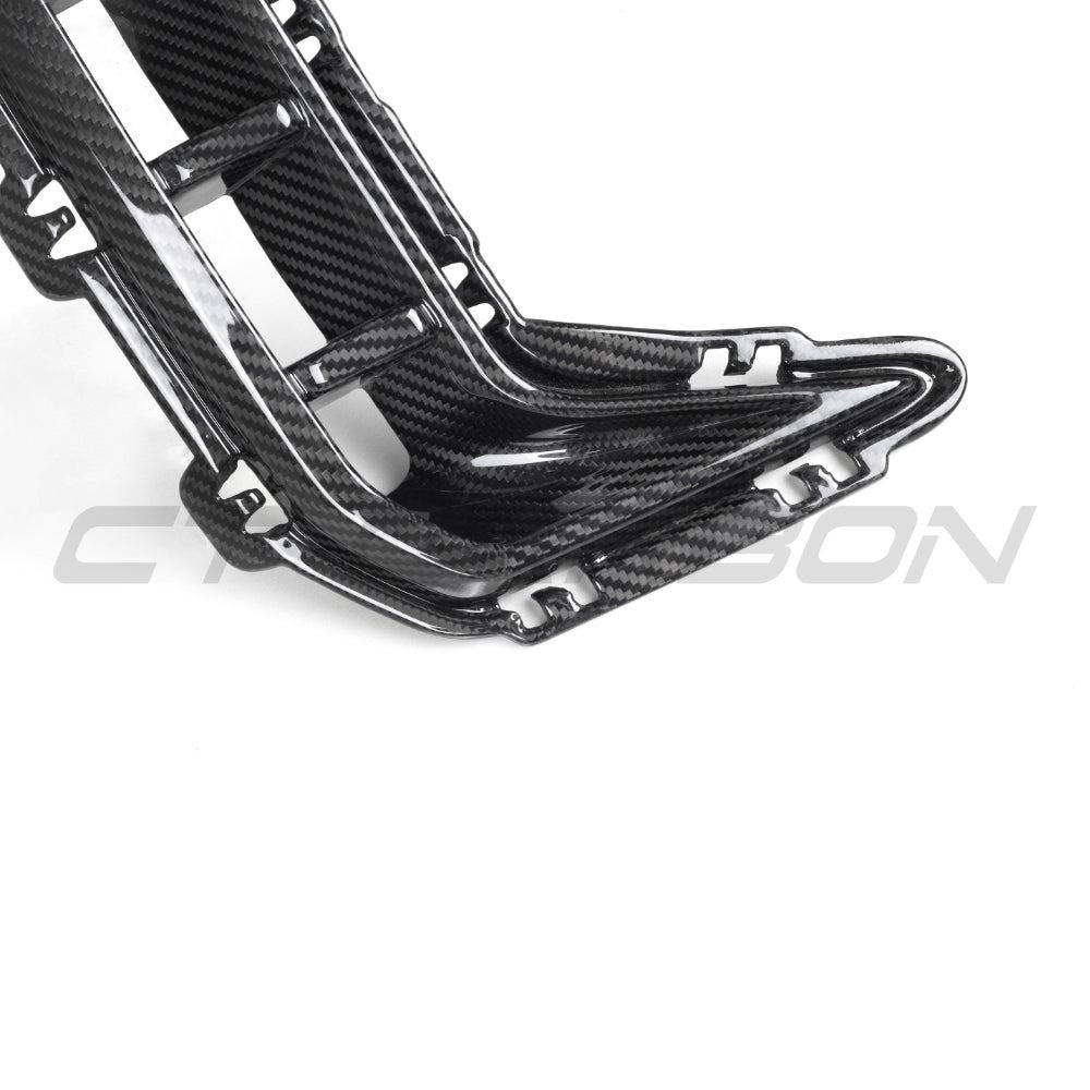 BMW G05 X5 LCI 2023+ CARBON FIBRE FRONT BUMPER CORNERS