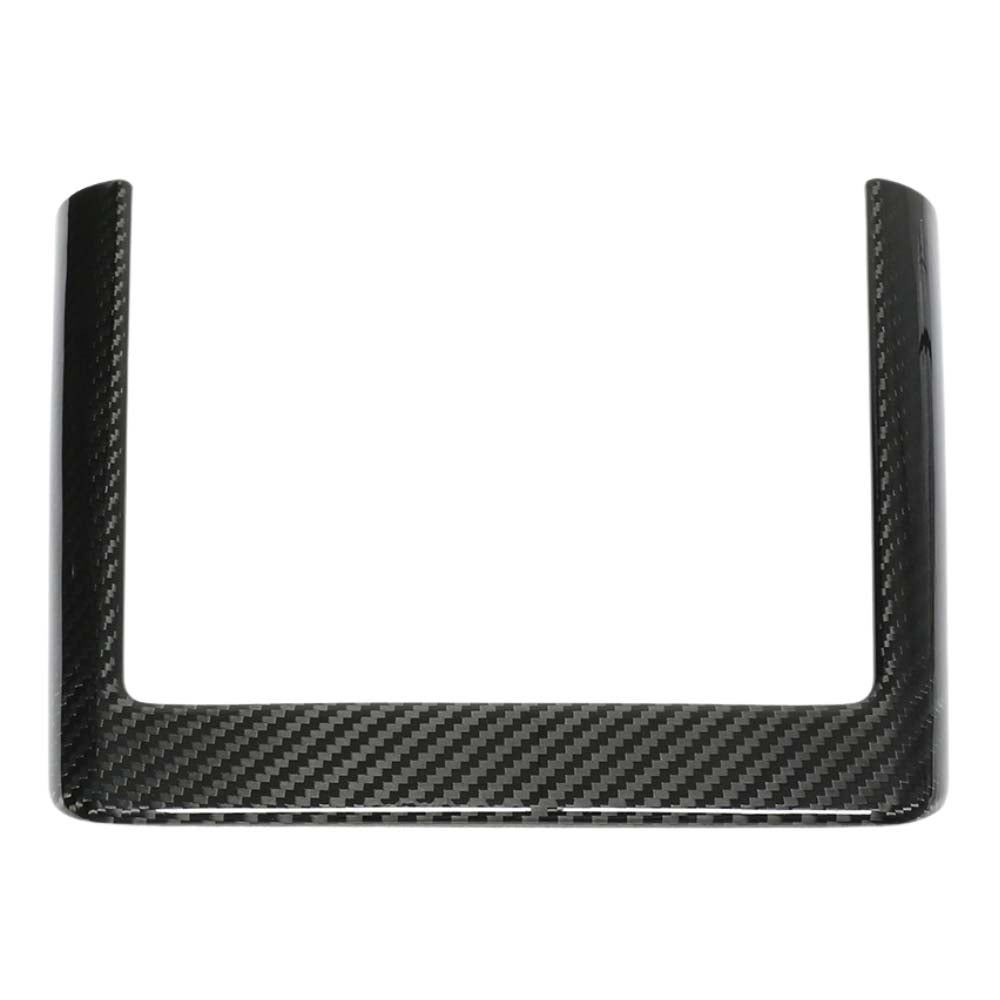 TESLA MODEL Y 2025+ FACELIFT DRY CARBON WIRELESS CHARGER FRAME COVER - V1