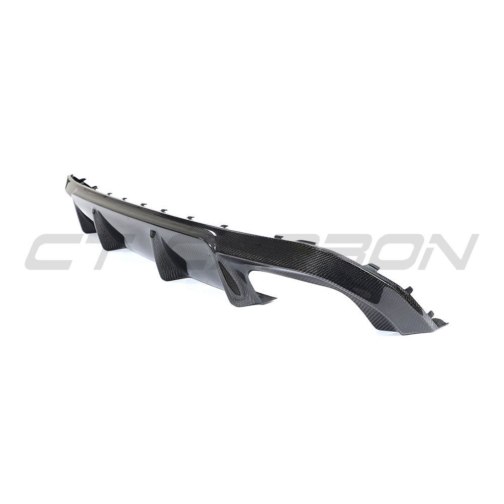 BMW G26 4 SERIES 2020+ CARBON FIBRE DIFFUSER - V2 BMW G26 4 SERIES 2020+ CARBON FIBRE DIFFUSER - V2