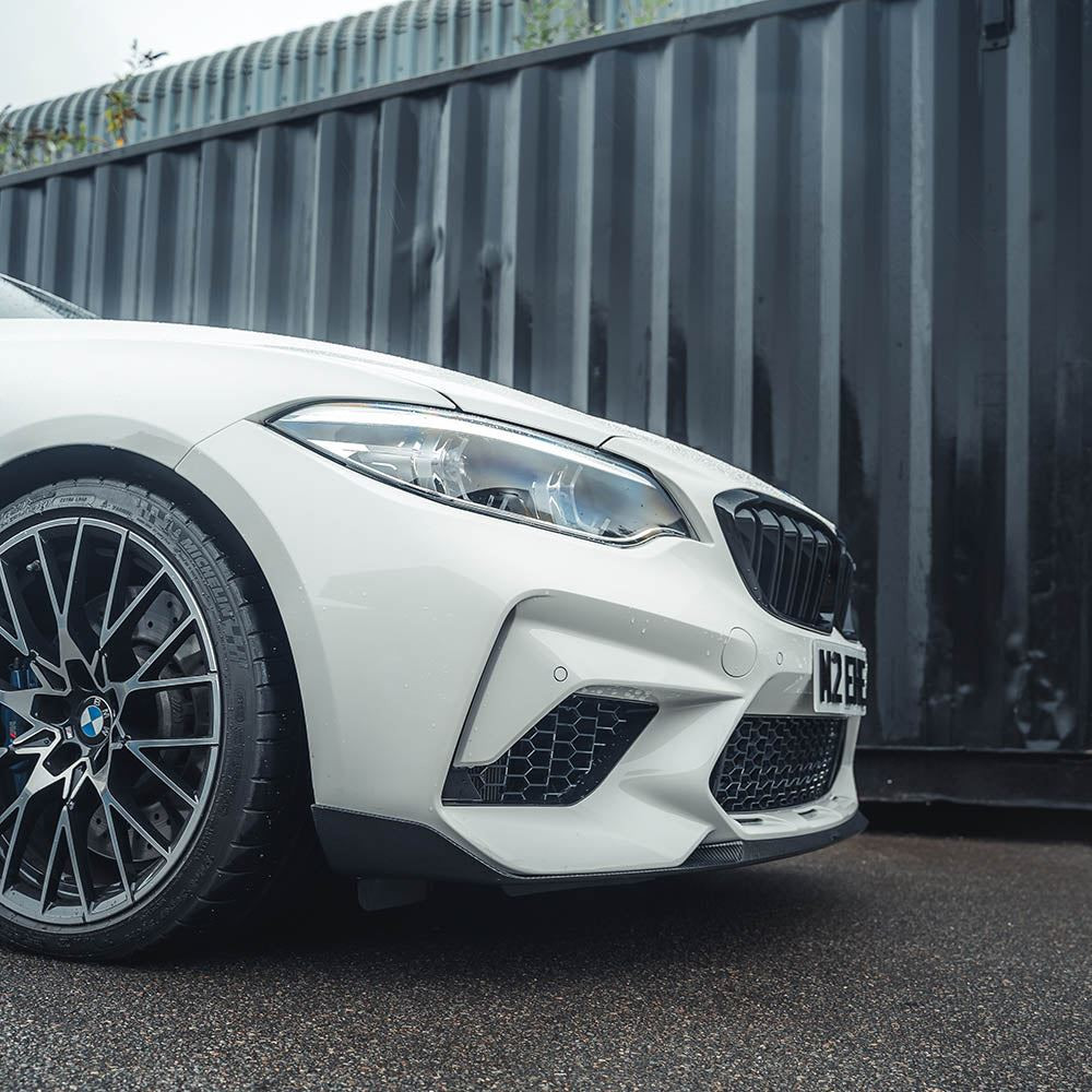 BMW F87 M2C CARBON FIBRE SPLITTER - V3 BMW F87 M2C CARBON FIBRE SPLITTER - V3