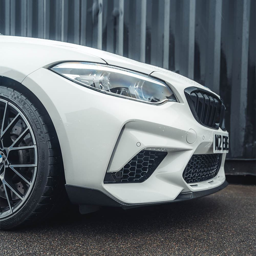 BMW F87 M2C CARBON FIBRE SPLITTER - V3 BMW F87 M2C CARBON FIBRE SPLITTER - V3