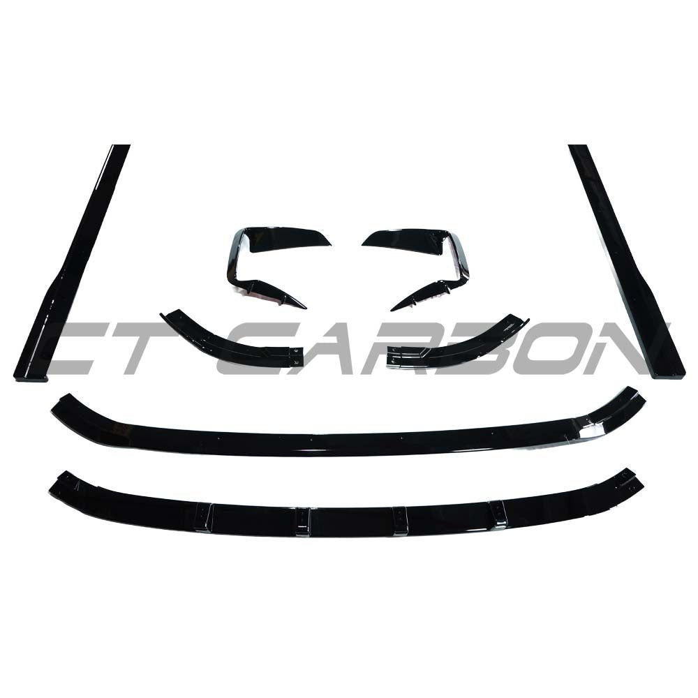FORD TRANSIT CUSTOM (SWB) 2018-2023 GLOSS BLACK FULL KIT