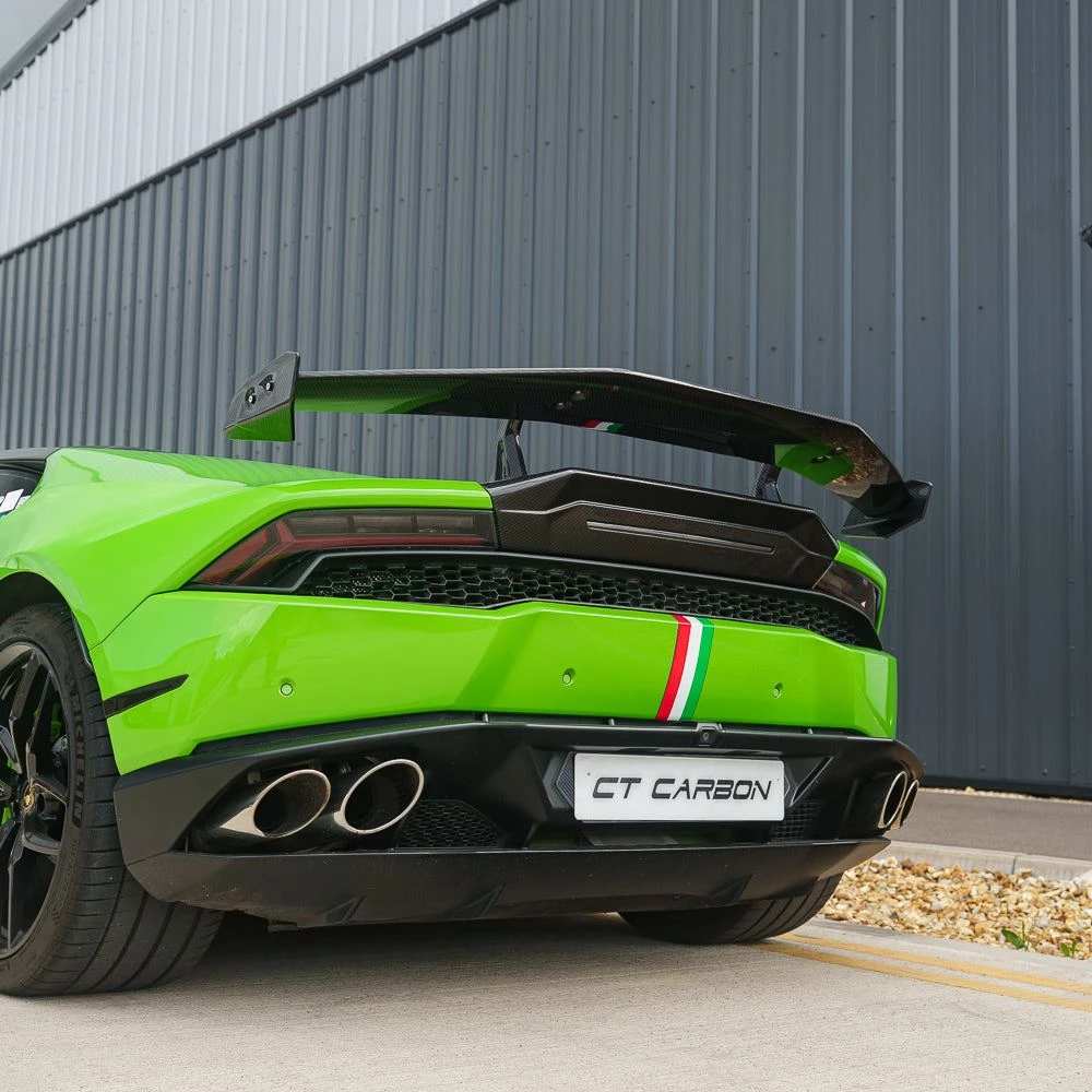 LAMBORGHINI HURACAN LP-580/LP-610 & EVO CARBON FIBRE SPOILER/WING - CT DESIGN
