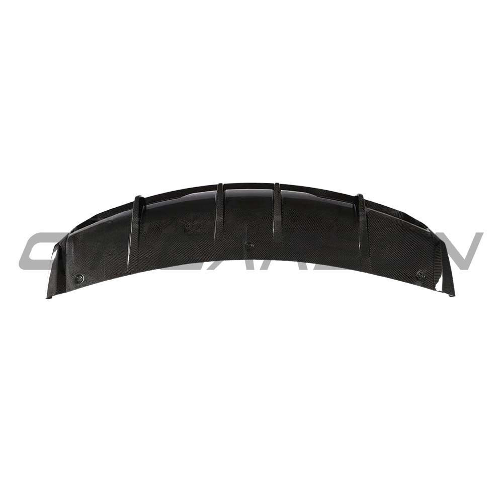 TESLA MODEL 3 2017-2023 CARBON FIBRE DIFFUSER - V1 - CT DESIGN