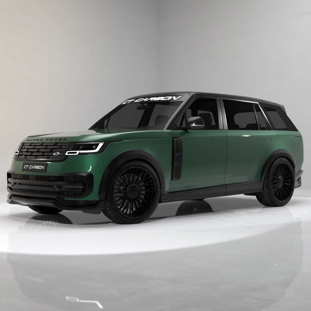 RANGE ROVER L460 2022+ CARBON FIBRE SIDE SKIRTS - LWB - CT DESIGN