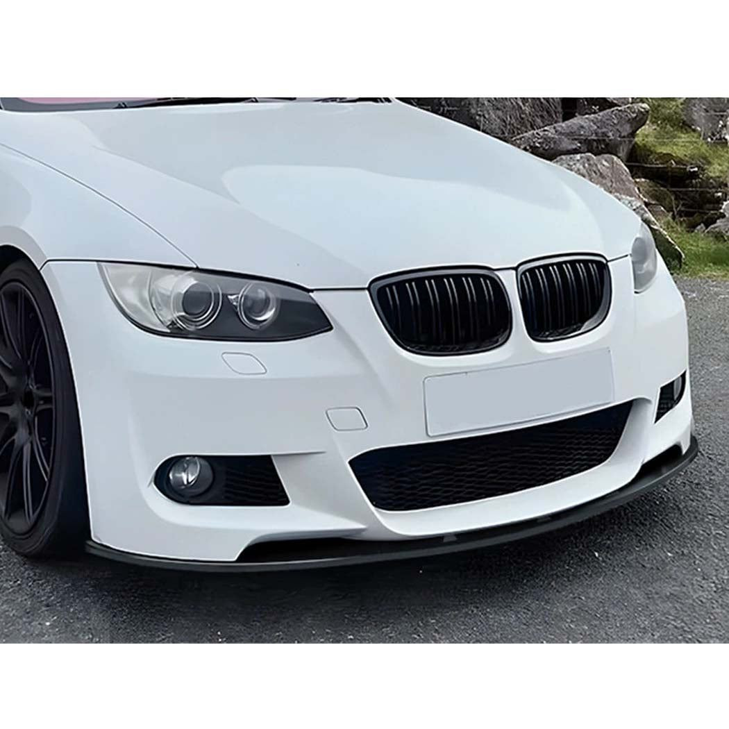 BMW E92/E93 3 SERIES PRE-LCI 2006-2010 GLOSS BLACK SPLITTER - V9