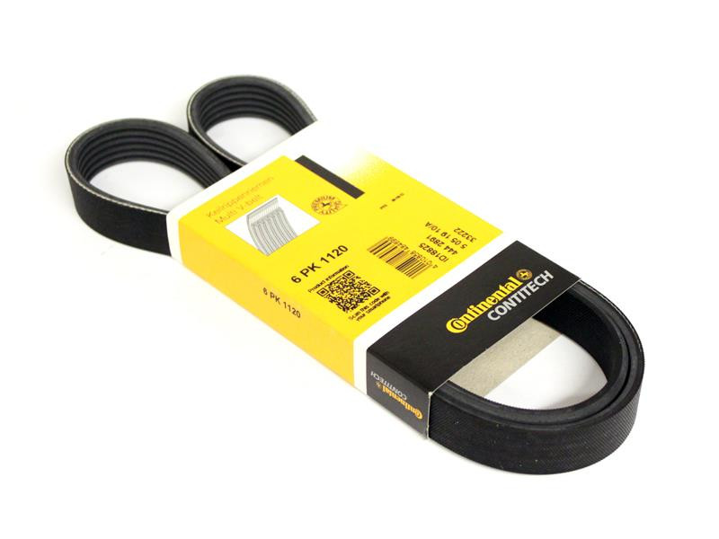 VW 1.9 TDi PD 6 Groove 1120mm Auxiliary Belt - 6PK1120 (AC Delete) VW 1.9 TDi PD 6 Groove 1120mm Auxiliary Belt - 6PK1120 (AC Delete)