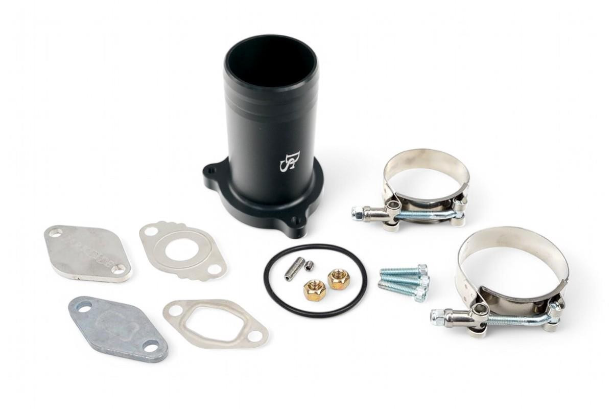 Darkside 57mm EGR Delete / Race Pipe for BRM Intake Manifold Darkside 57mm EGR Delete / Race Pipe for BRM Intake Manifold