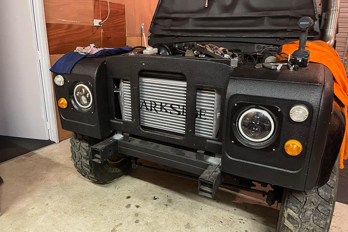 Darkside Uprated (FMIC) Intercooler for Land Rover Defender TD5