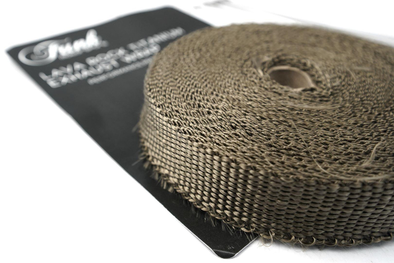 Funk Motorsport Lava Rock Titanium Exhaust Wrap 15m