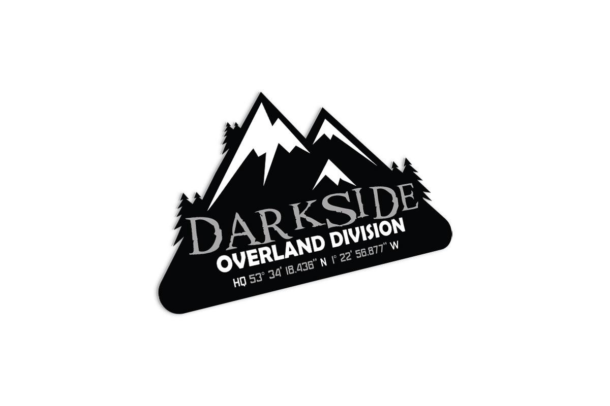 Darkside Overland Mountain Stickers
