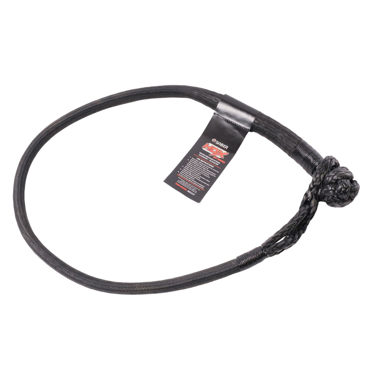 Saber 10,000KG HDX SaberPro Bound Soft Shackle - Long