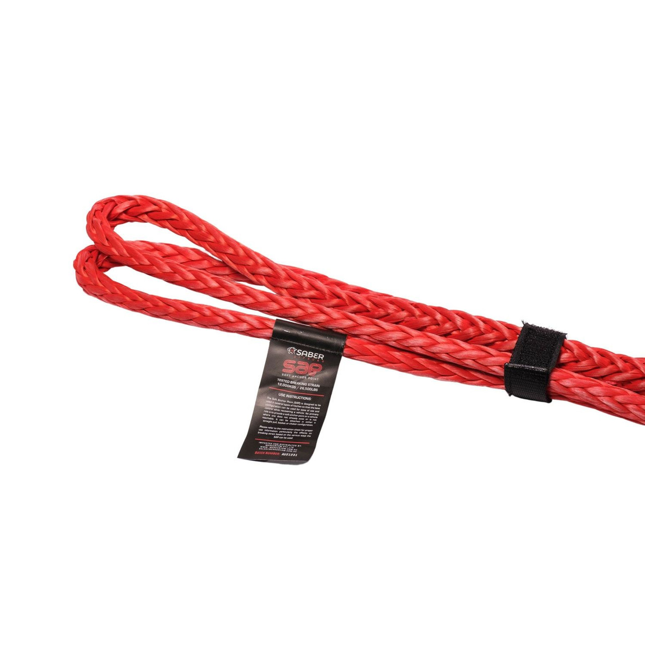 Saber 12,000KG SaberPro Long Soft Anchor Point