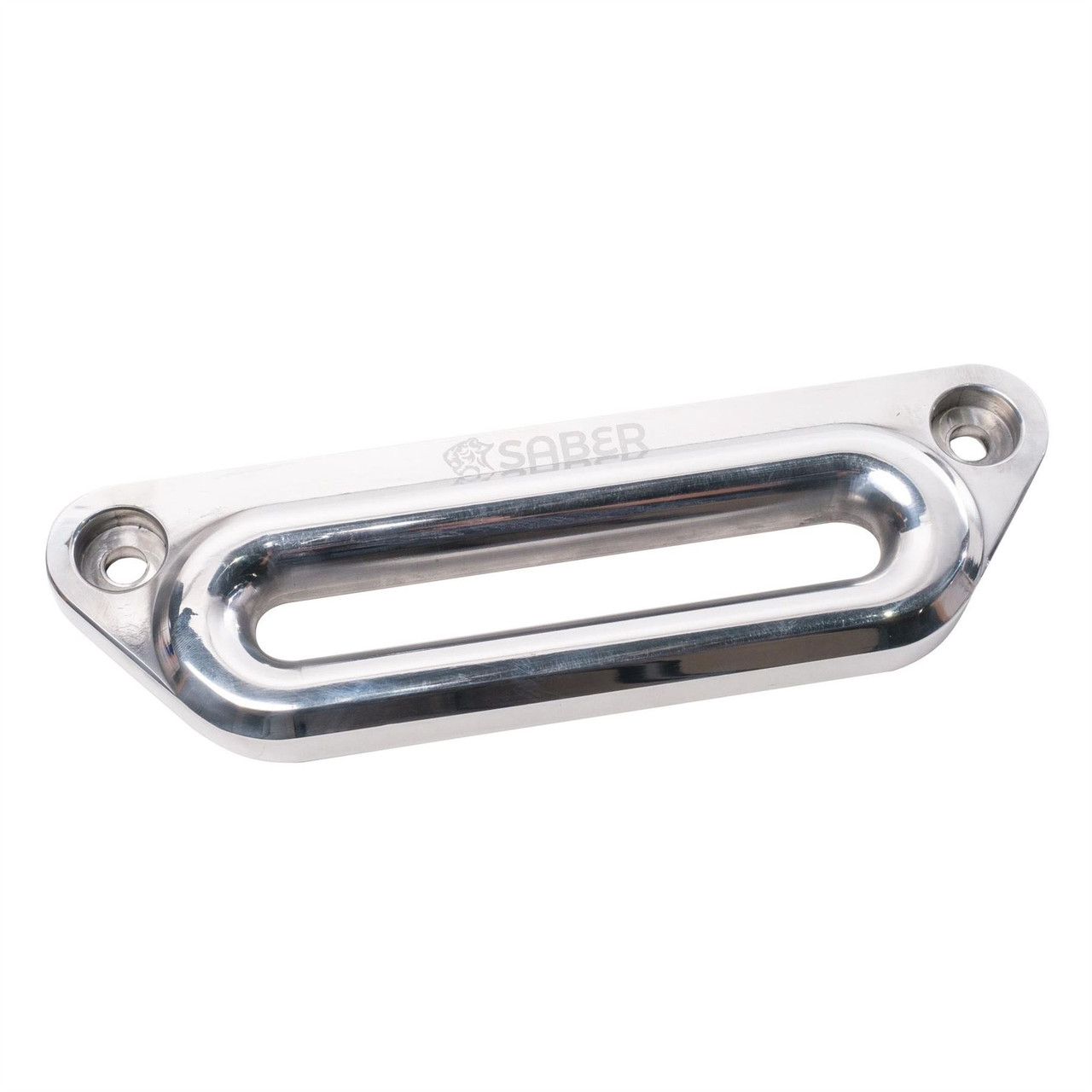 6061 Aluminium Offset Fairlead - Polished Alloy