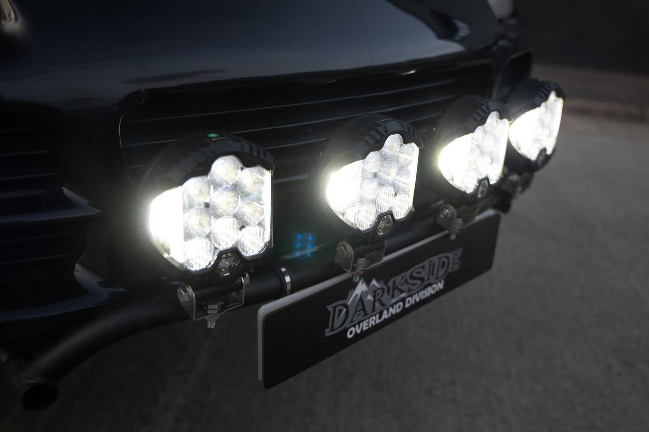 Bolt on Raised Light Bar for VW Touareg / Porsche Cayenne