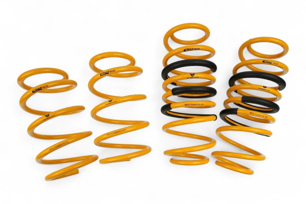VW Caddy CARGO Mk5 Eibach Sportline Front and Rear Lowering Springs