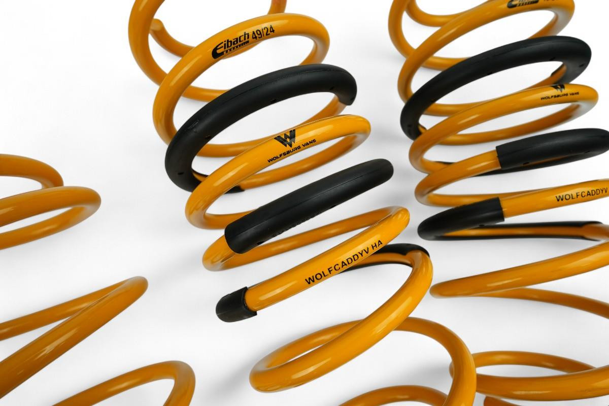 VW Caddy CARGO Mk5 Eibach Sportline Front and Rear Lowering Springs