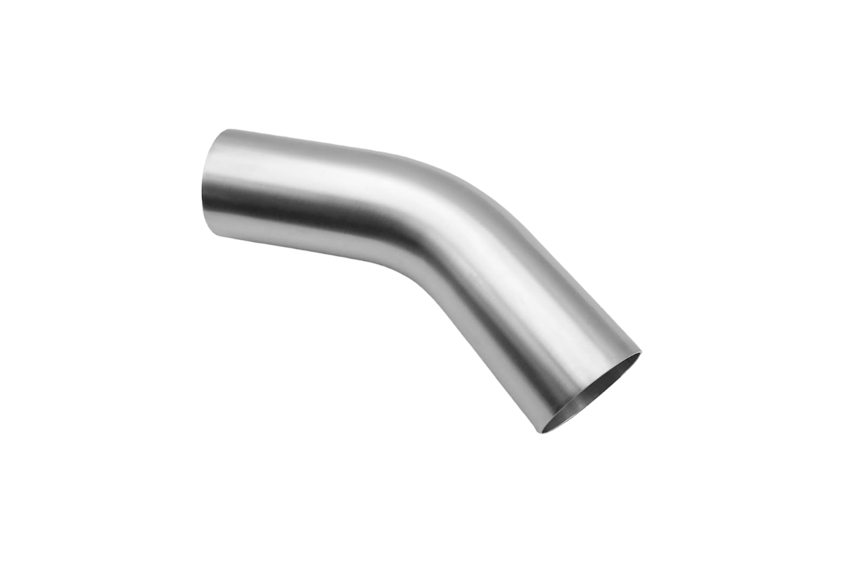 3" / 76mm Aluminium 45 Degree Bend