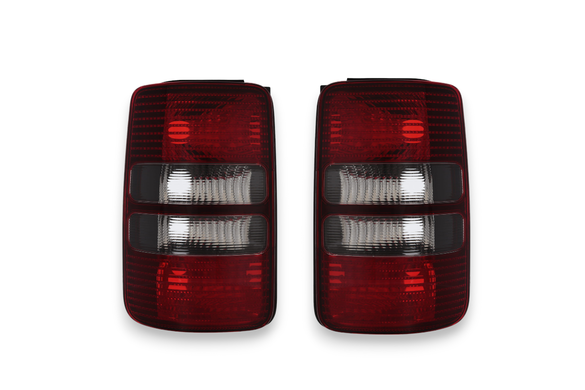 VW Caddy 2005-2010 Mk3 Pre Facelift Pair of Smoked Rear Tail Light