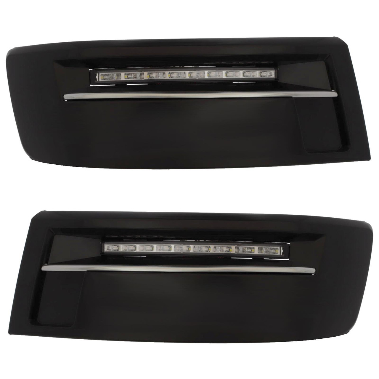 VW Transporter 2010-2015 T5.1 Front Bumper LED Daylight Running Light Kit (DRLs)