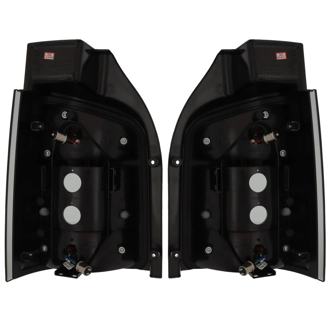 VW Transporter 2003-2009 T5 Smoked Rear Lights for Models with Tailgate Rear Door