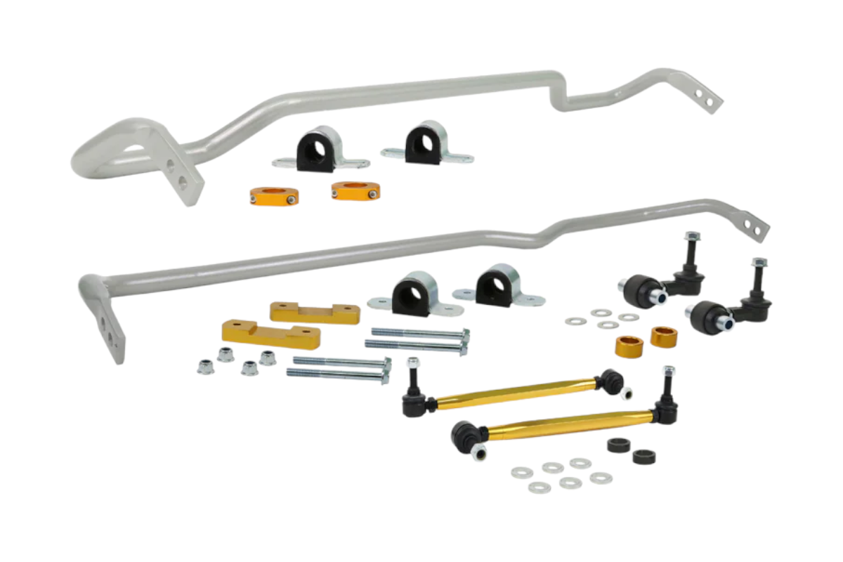 Whiteline 24mm 2 Point Front & 22mm 2 Point Rear Anti-Roll Bar Kit Audi VAG MK7 Platform (FWD) Whiteline 24mm 2 Point Front & 22mm 2 Point Rear Anti-Roll Bar Kit Audi VAG MK7 Platform (FWD)