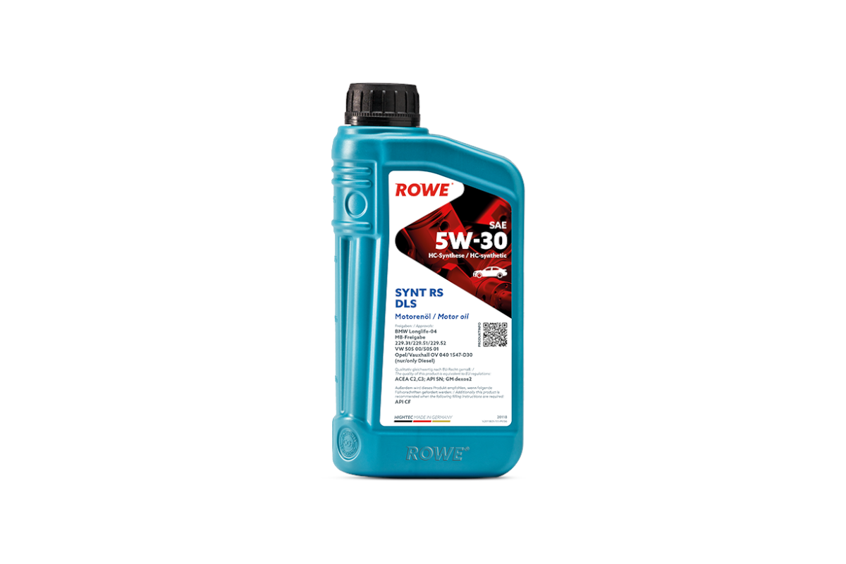 1L Bottle of Rowe Hightex Synthetic RS DLS SAE 5w-30 Engine Oil