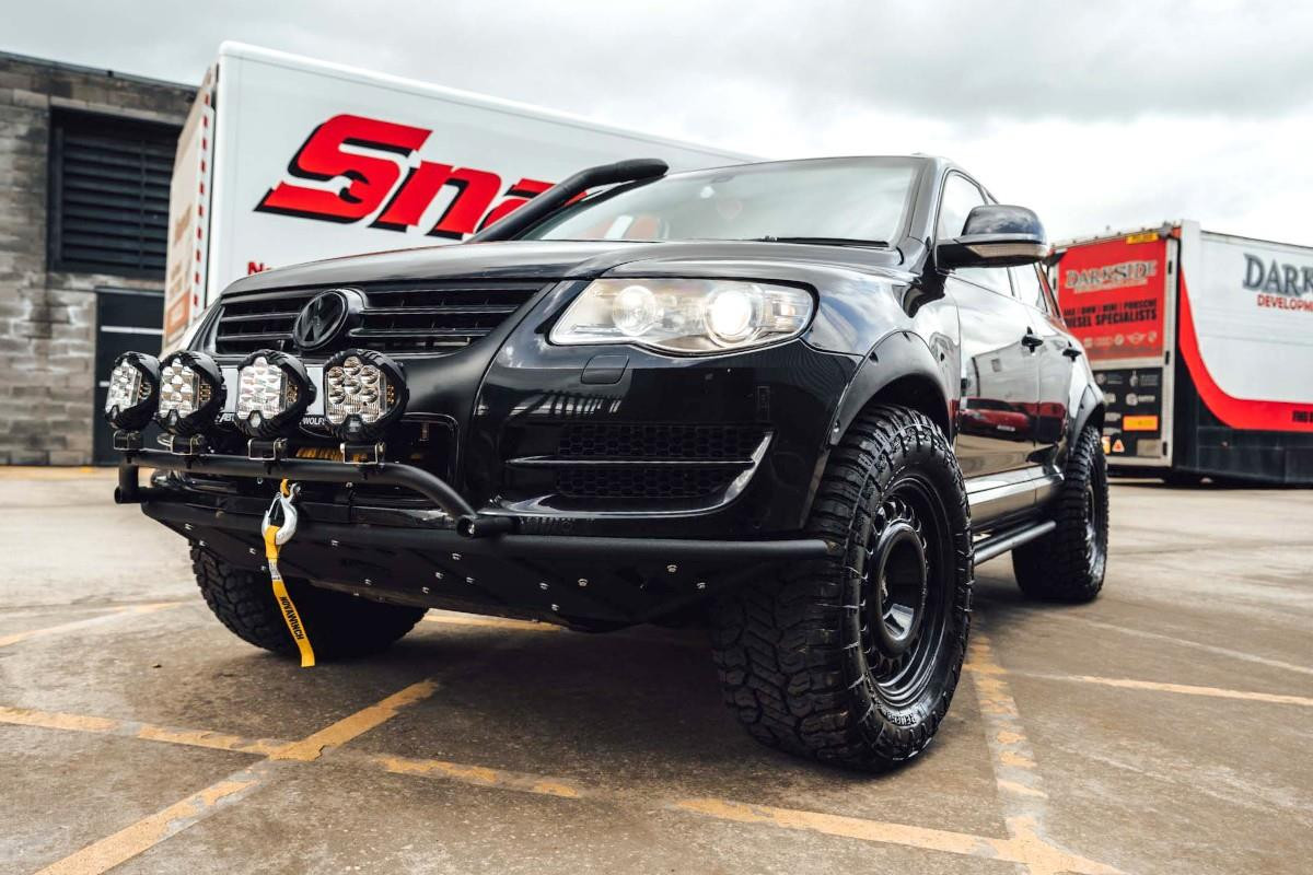 Touareg 7L Darkside Tubular Front Bumper Touareg 7L Darkside Tubular Front Bumper