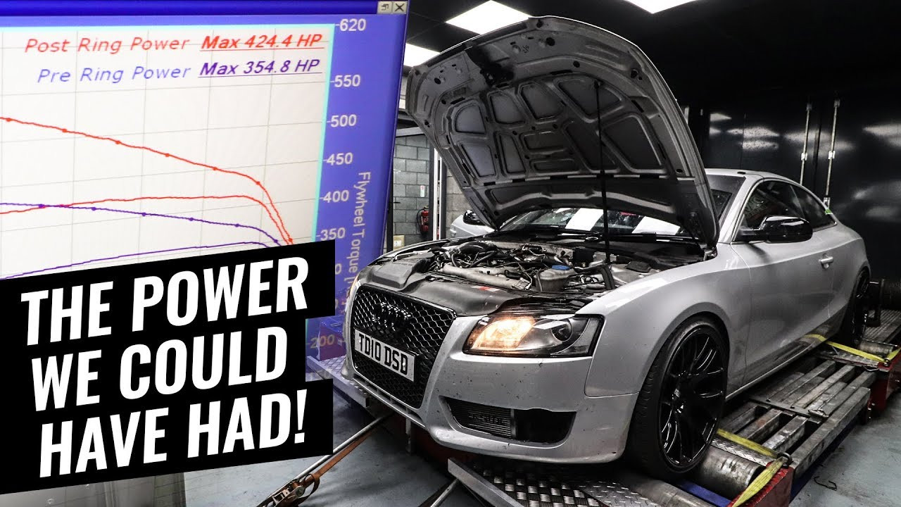 0-60MPH TESTING WITH THE POWER WE COULD HAVE HAD! - AUDI A5 3.0 TDI QUATTRO PROJECT