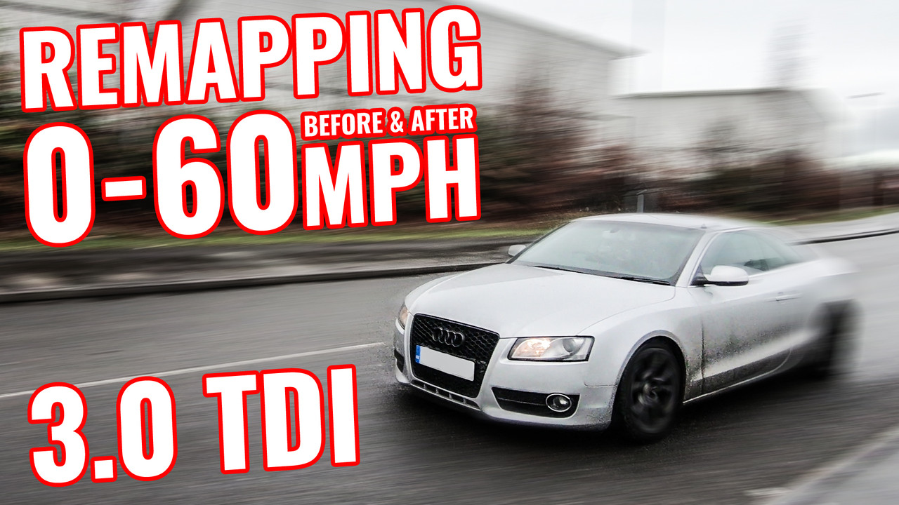REMAPPING BEFORE & AFTER 0-60MPH! - AUDI A5 3.0 TDI QUATTRO PROJECT