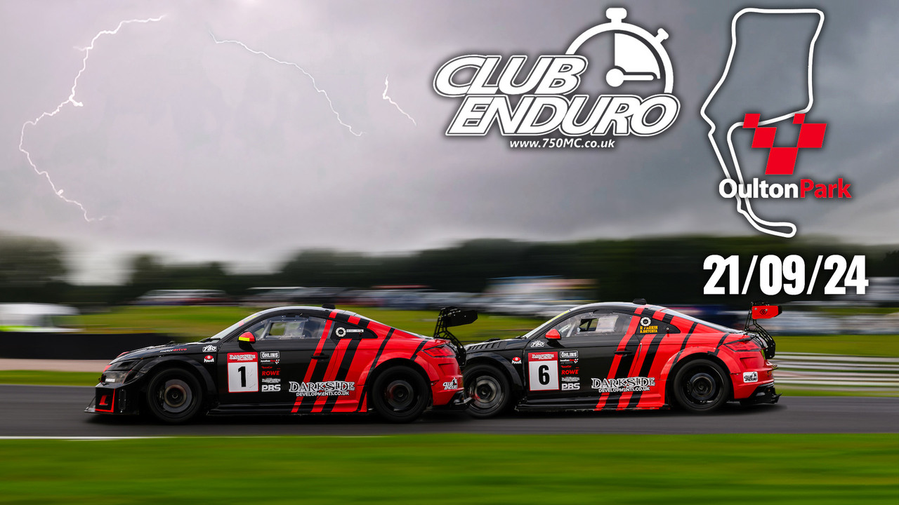 Oulton Park - ClubEnduro - 750MC - 21st September 2024