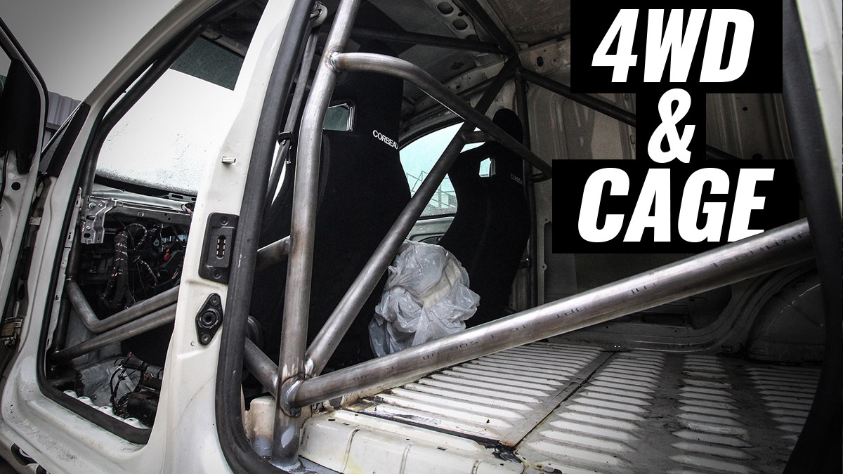 4WD and Cage - SRS 2.0 CR TDI DQ500 4-Motion Caddy Build - Part 2