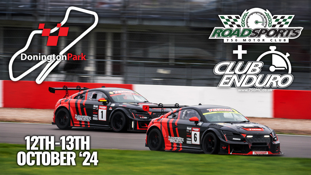 Donington GP - Roadsports & ClubEnduro - 750MC - 12th & 13th October 2024