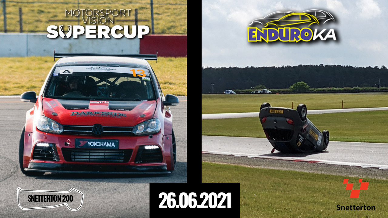 Snetterton 200 - MSVT SuperCup + EnduroKA - 25th-26th June 2021