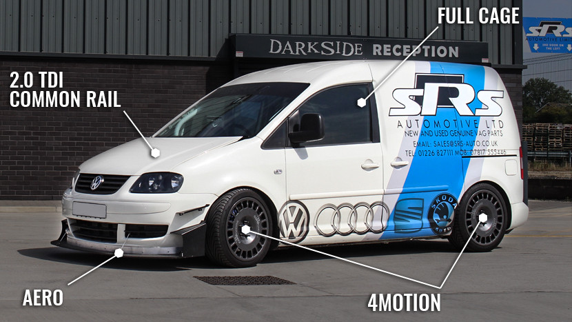 SRS Automotive 2.0 TDI CR DSG 4Motion Caddy Race Van Build