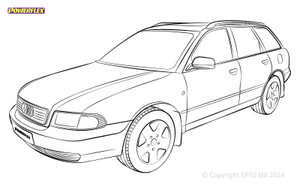 A4 Avant 2WD - 8D B5 - 1995-2001