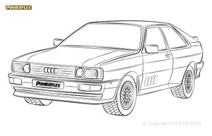 Coupe Quattro - 8B - 1985-1991