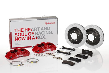 Brembo GT-S 6 Piston Big Brake Kit for Audi A4 / A5 B8 Platform - 380x34 2-Piece Discs