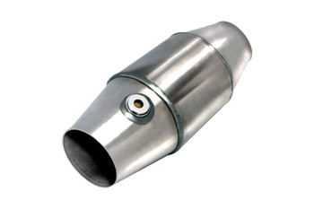 High Flow 200 Cell (CPSI) Universal Sports CAT (Catalytic Converter) Pipe - 2.5" / 3.0" Euro 4 - Type Approved