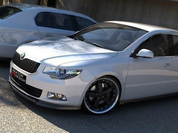 Maxton Front Splitter Skoda Superb II