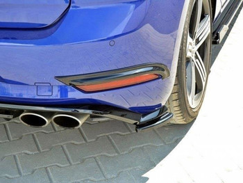 Maxton Rear Frames For Lights VW Golf 7 R / R-Line Facelift