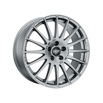 OZ Racing SUPERTURISMO GT GRIGIO CORSA BLACK LETTERING - 17x7 - 5x100 - CB: 68 - ET38