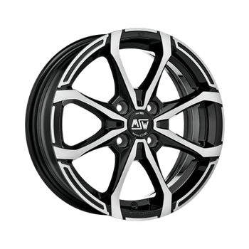 MSW MSW X4 GLOSS BLACK FULL POLISHED - 15x5 - 4x100 - CB: 60.1 - ET38
