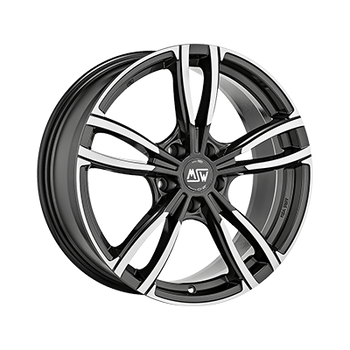 MSW MSW 73 GLOSS DARK GREY FULL POLISHED - 18x8.5 - 5x120 - CB: 72.6 - ET50
