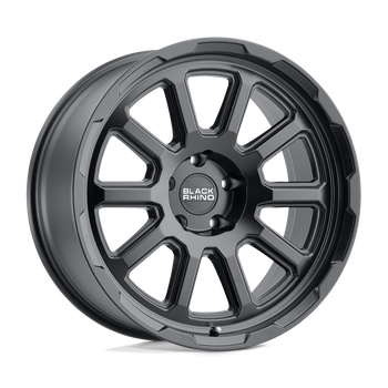 Black Rhino CHASE MATTE BLACK Alloy Wheel - 17X9 - 6X139.7 - CB: 112.1 - ET12