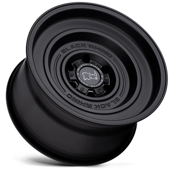 Black Rhino SOLID MATTE BLACK Alloy Wheel - 17X9.5 - 5X127 - CB: 71.5 - ET-18