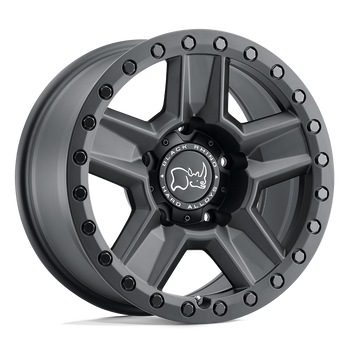 Black Rhino RAVINE MATTE BLACK Alloy Wheel - 20X9 - 6X139.7 - CB: 112.1 - ET-18