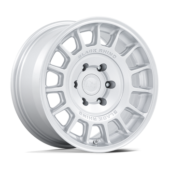 Black Rhino VOLL HYPER SILVER Alloy Wheel - 17X8.5 - 6X139.7 - CB: 106.1 - ET0