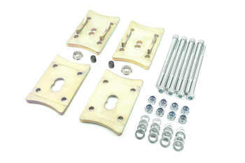 VW Caddy Mk3 / Mk4 Van Centralising Plate Kit for Rear Lowering Kit