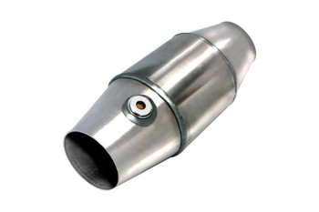 High Flow 200 Cell (CPSI) Universal Sports CAT (Catalytic Converter) Pipe - 2.5" / 3.0" Euro 6 - Not Type Approved